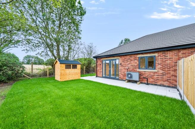 Garden with Shed