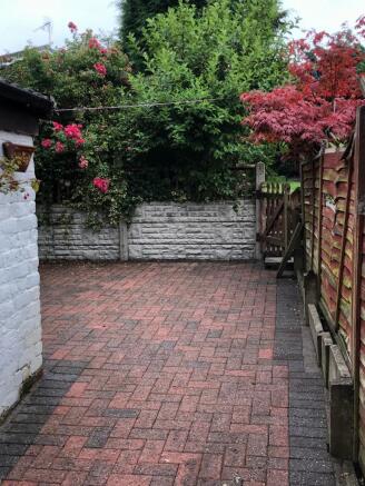 rear yard area