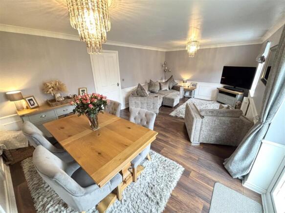 Open Plan Living and Dining Room