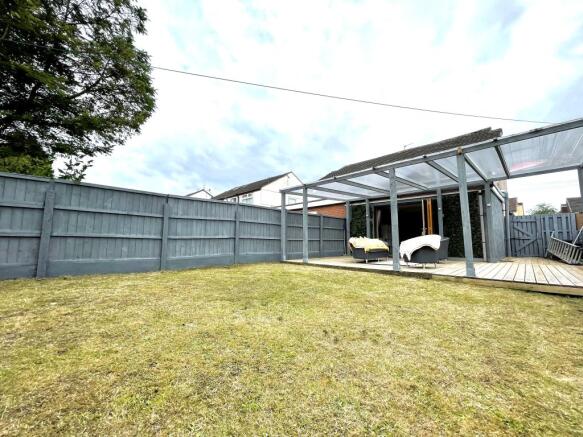 Rear garden
