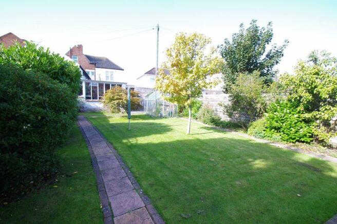 Rear garden