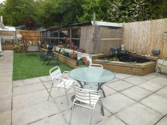Rear garden