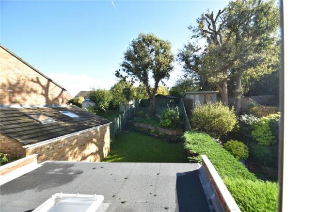 Garden From Upstairs