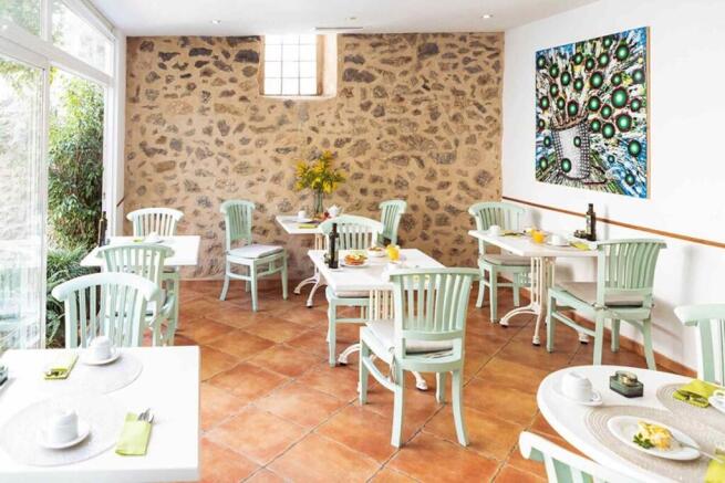 02-Boutique Hotel zu verkaufen - ein Rückzugsort im Herzen der Tramuntana-kaufen-fruehstueck