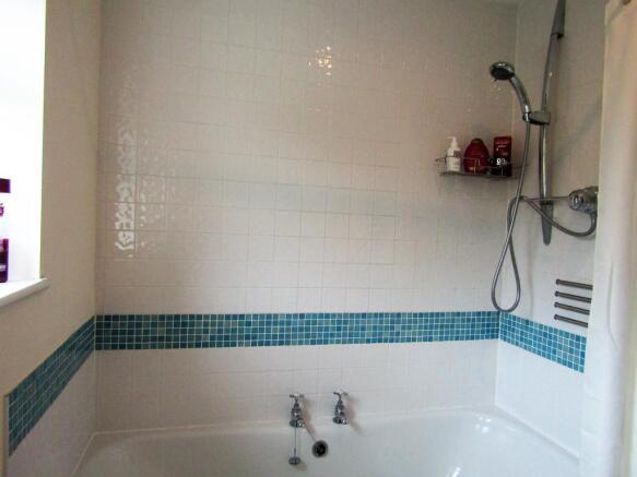 Shower over bath