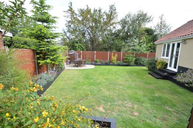 Rear garden
