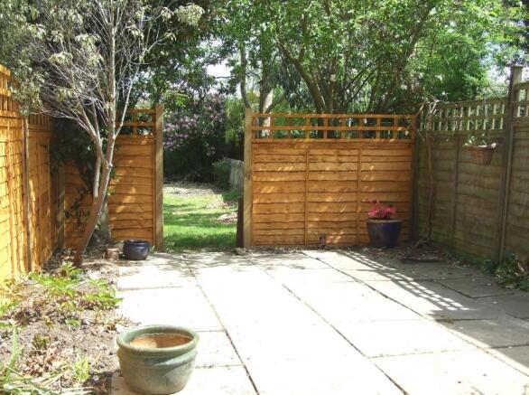 Rear Patio