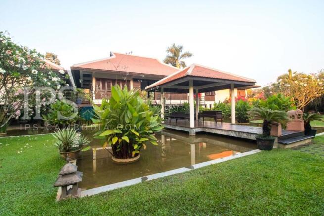 Oasis- inspired, French Luxury Villa for Sale - Svay Dangkum, Siem Reap