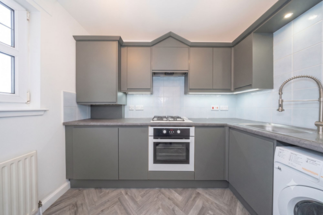 Virtually Staged Kitchen
