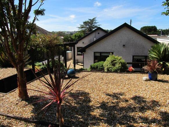 rear elevation and garden