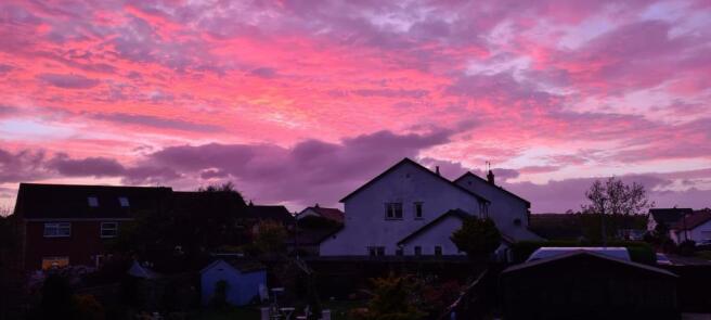 Evening sunset