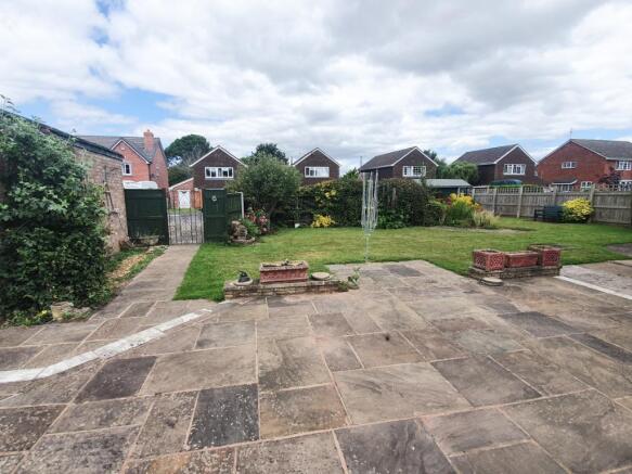 Rear garden