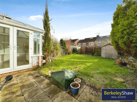 Rear garden
