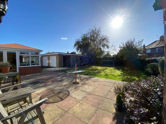 Garden at Back