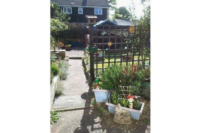 Rear garden