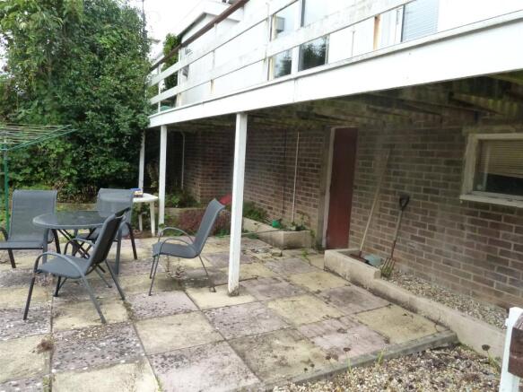 Rear Patio Area