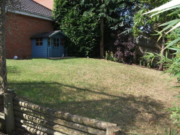 Rear garden