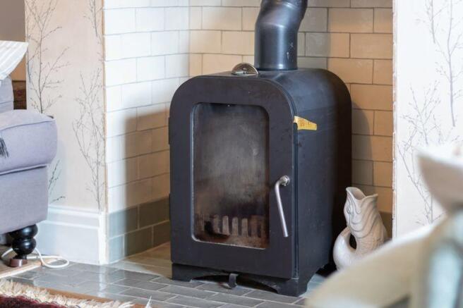 Feature fireplace