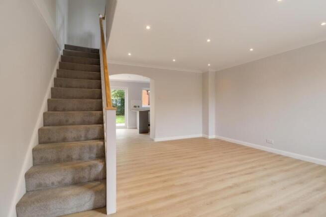 Open plan living room
