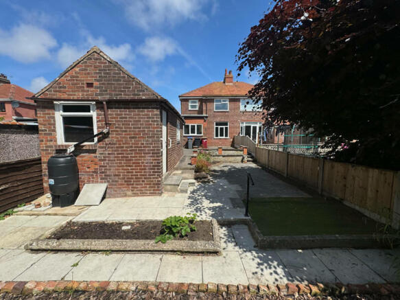 Rear of Property