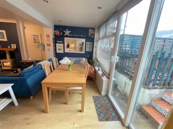 Open plan kitchen/living room/dining room