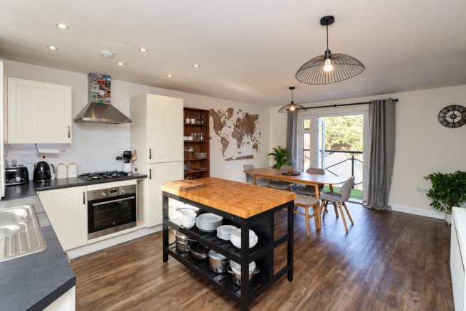 Kitche/Living/Dining Room