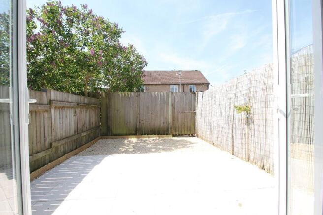 Rear garden