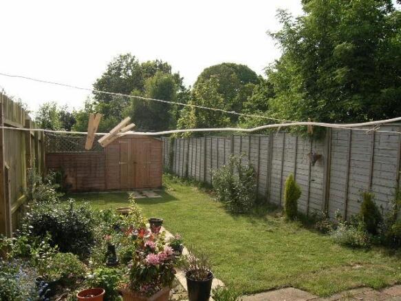 Rear garden