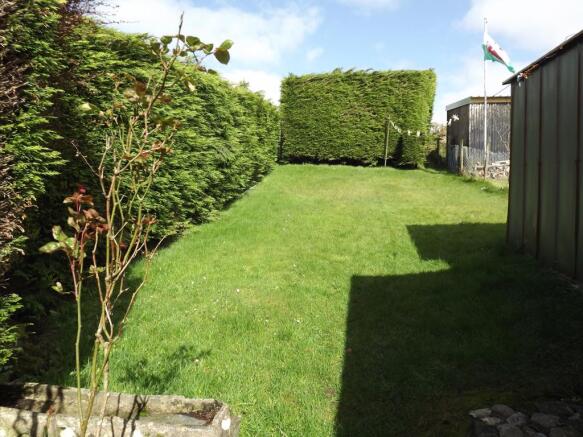 Rear garden