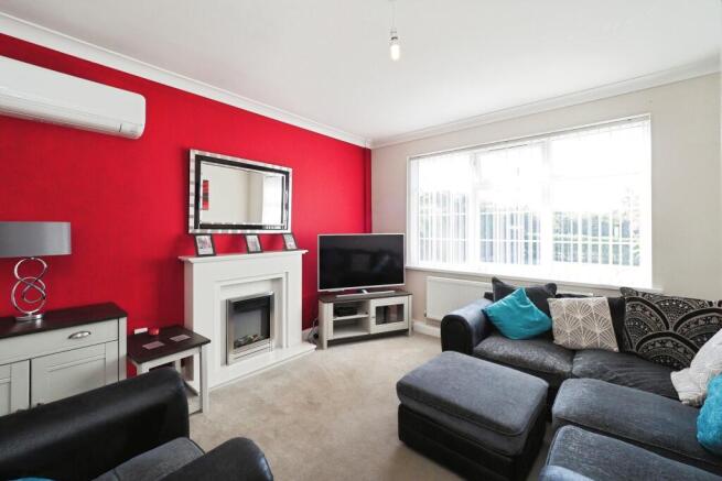 Cosy yet spacious lounge with Air Conditioning