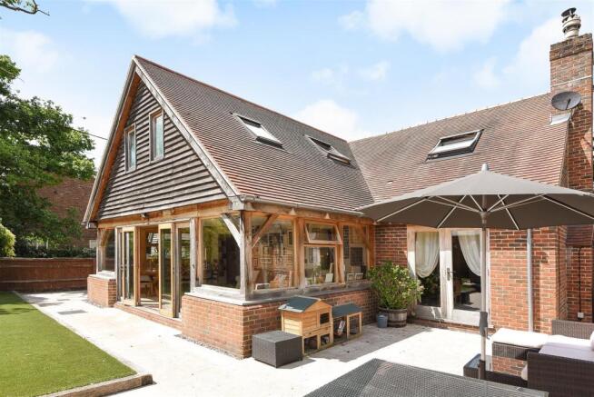 rear to patio
