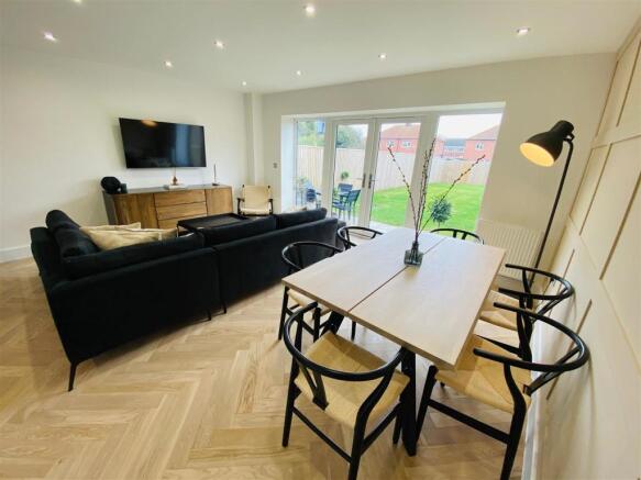 Kitchen/Dining/Living Area