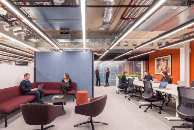 100 Fetter Lane - fit out CGI