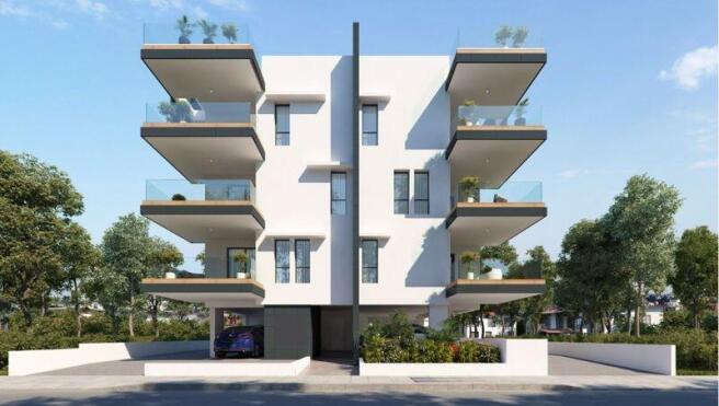 Front of Apartments