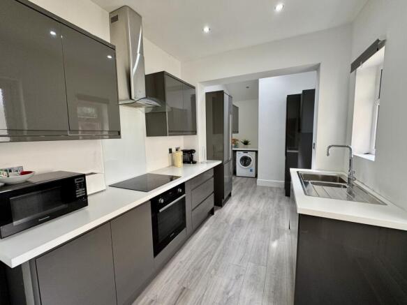 kitchen into utility