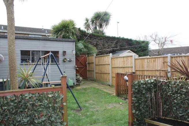 Rear garden