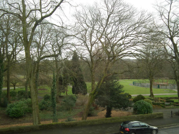View over park