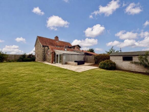 Back of property