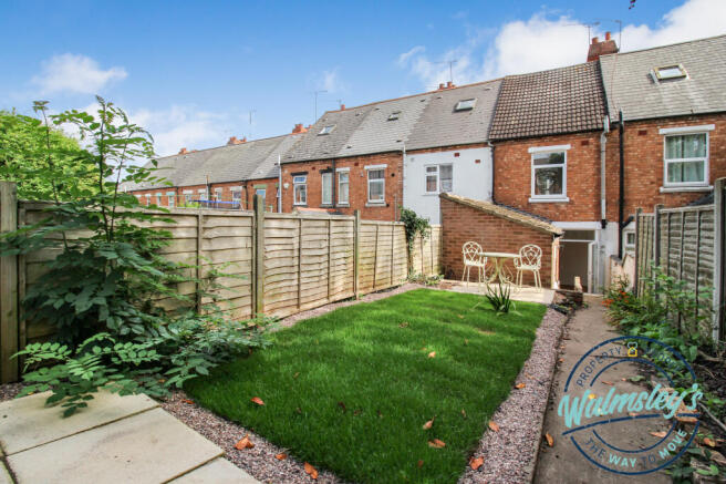 Sunny rear gardens