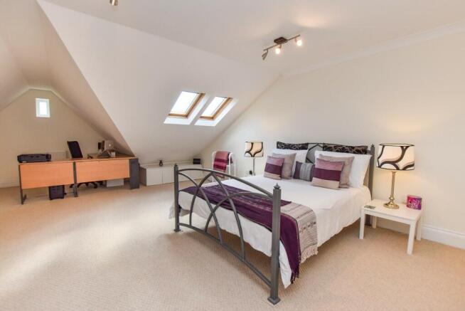 Top floor bedroom