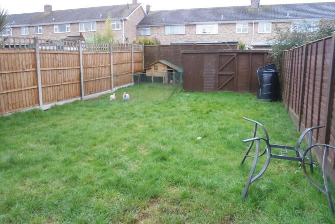 Rear garden