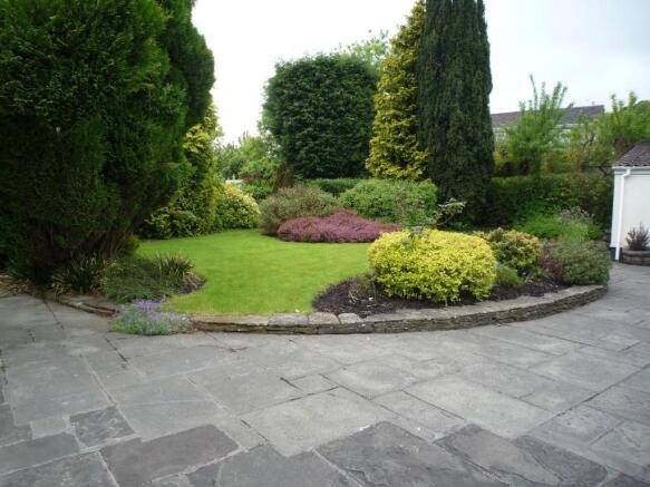 Rear garden