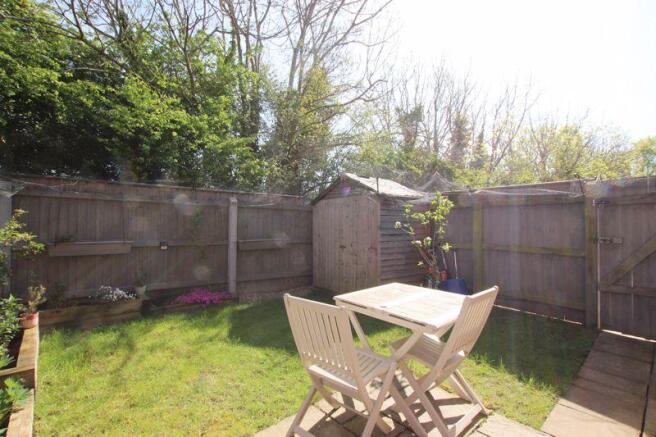 Rear garden