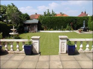 Rear garden