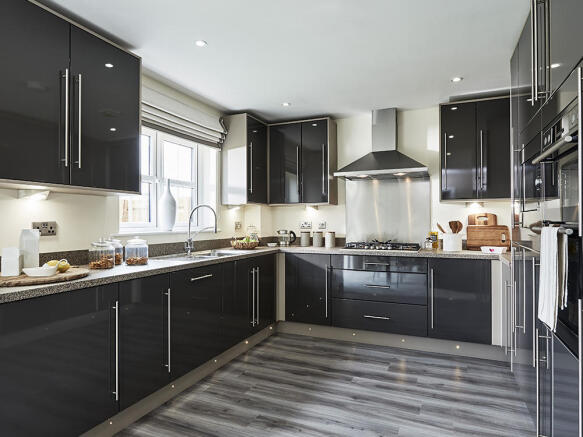Fully fitted kitchen