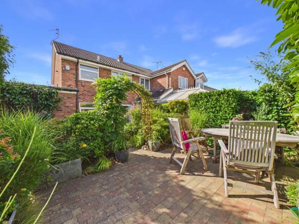 Rear garden