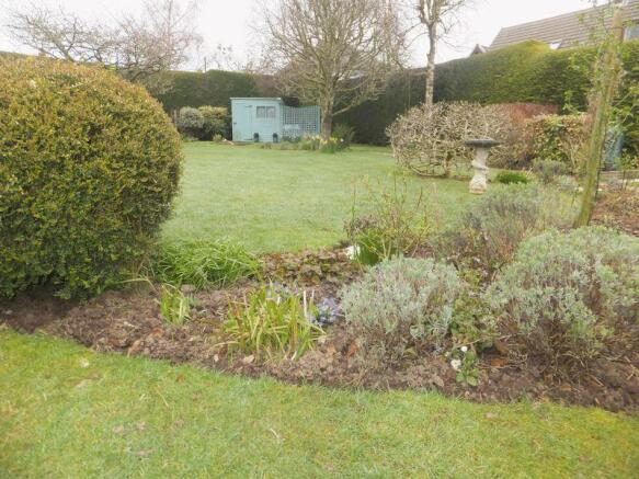 Rear garden