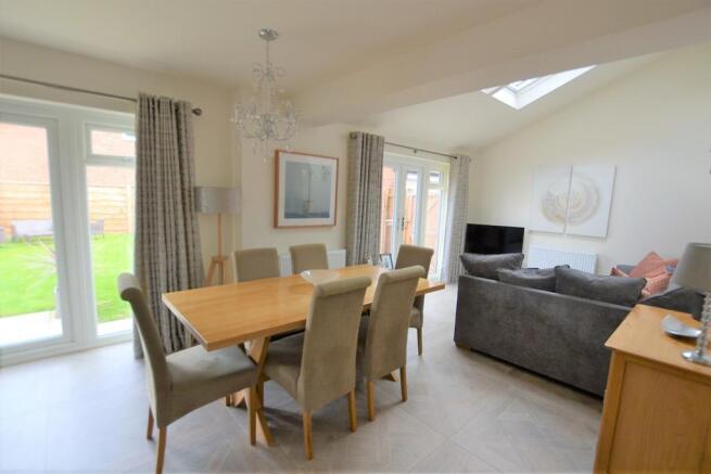 Open plan living din