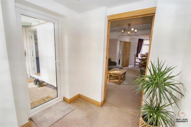 Rear hallway