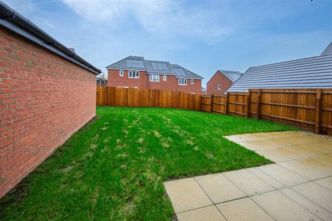 Rear garden
